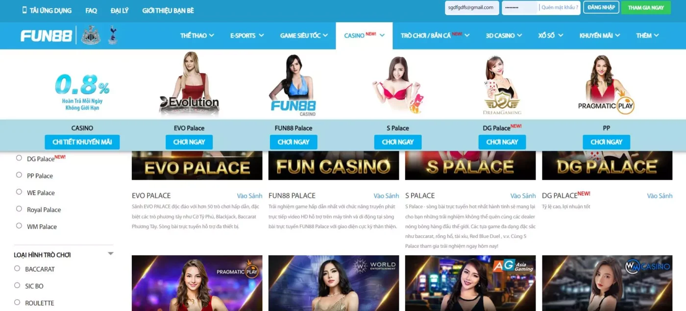 Giới thiệu đôi nét về nguồn gốc của Casino tại nhà cái Fun 88